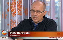 Sensei Piotr Borowski w TV
